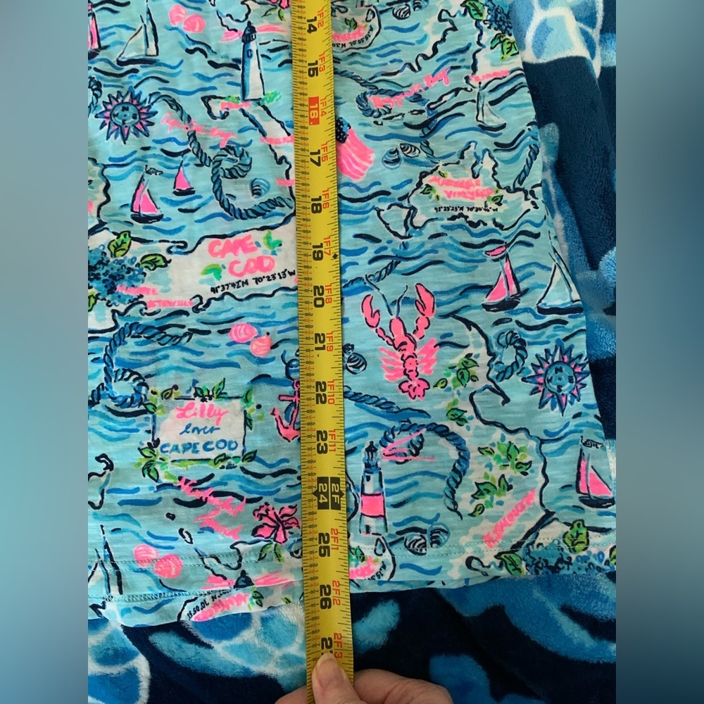 NWOT Lilly Pulitzer Etta V-Neck Top size small - Picture 6 of 6